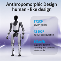 Robot Humanoïde Éducatif Avancé CBYD (Métal) avec Contrôle de Mouvement IA et Intégration de Capteurs pour Universités et Laboratoires