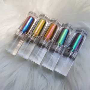 Thấp moq nhãn hiệu riêng mỹ phẩm Tắc Kè Hoa multichrome Bút Kẻ Mắt Eyeshadow lỏng Eyeshadow cơ sở Duochrome Eyeshadow Stick