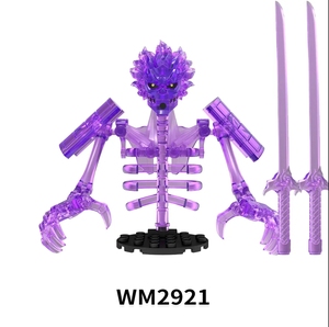 Mf Kakashi Susanoo Bigfig Diy Puzzel Bouwstenen Sets Grote Figuren Kakashi Susanoo Transparant Kleurrijk Plastic Speelgoed - Product Image 4