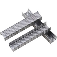 Agrafes électrogalvanisées en U, série 80, en acier inoxydable 316 pour la fabrication de meubles, impérial (en pouces)