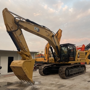 Excavatrice sur chenilles hydraulique Caterpillar CAT 336 jaune, équipement de construction lourd - Product Image 6