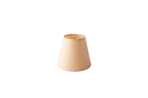 Beige Vertical Pleated Conical Fabric Clip-on Lampshade Replacement Shade for Chandelier Wall <b>Sconce</b> Home Hotel <b>Lighting</b> - Product Image 2