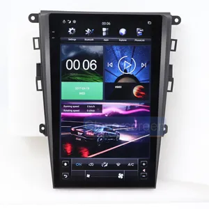 Tesla Screen 13.6 inch Android Car Video Multimedia Player with Car Stereo Audio DVD Stereo Player for Ford Mondeo 2013-2021