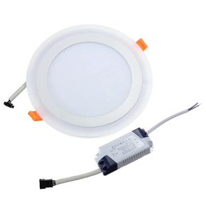 Đèn trần tròn vuông 6W 9W 16W 24W đôi màu LED bảng điều khiển ánh sáng 18W + 6W hai màu LED bảng điều khiển ánh sáng đèn trần - Product Image 3