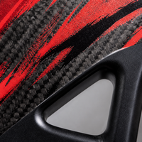 Raquette de pickleball Lingjun 16 mm Aero-hole Open Throat T700 en fibre de carbone brute, surface de friction professionnelle, raquette USAPA pour adultes, entraînement