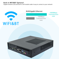 Mini PC Industrial de Ultra Bajo Consumo, 12V, Intel Jasper Lake N5095/Celeron J1900 4-8ª Gen., Nuevo con Windows 8.1, SSD, HDD