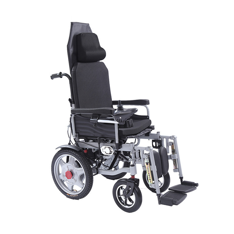 Portable High Backrest Tilt Electric Wheelchair