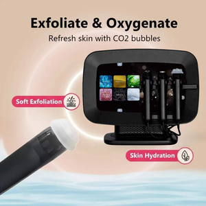 Dispositivo 3-in-1 di Alta Qualità per Trattamenti Viso e Corpo con Ossigeno e Massaggio, Tecnologia a Bolle di CO2, Compatibile con Spina AU, per la Cura della Pelle - Product Image 1