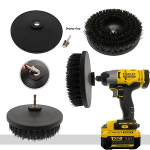 <span class=keywords><strong>Cepillo</strong></span> de limpieza eléctrico de 6 pulgadas (150 mm) negro, hueco, con cabezal M14 <span class=keywords><strong>para</strong></span> taladro, ideal <span class=keywords><strong>para</strong></span> limpiar muebles de <span class=keywords><strong>madera</strong></span>. - Product Image 3