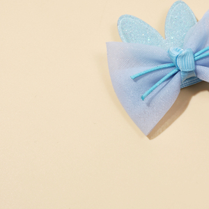 Mode belle arc épingles à <span class=keywords><strong>cheveux</strong></span> tricot filles <span class=keywords><strong>cheveux</strong></span> accessoires doux <span class=keywords><strong>neige</strong></span> voile arc lapin oreille enfants <span class=keywords><strong>pince</strong></span> à <span class=keywords><strong>cheveux</strong></span> - Product Image 5