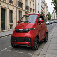 Voiture électrique compacte économique EEC L6E 45 km/h pour trajets urbains et courts en ville, utilisable par tous les temps