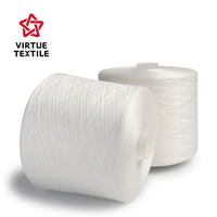 Fil à coudre en polyester filé à cœur Poly Poly 40s/2 10s/2, fil Corespun haute ténacité durable pour machine à grande vitesse pour la confection de vêtements