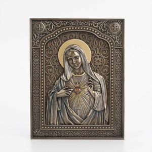 Bronce antiguo Lujo Tallado Mural Partición Metal Relieve Sala de estar Porche Luz Estatuilla Técnica de fundición - Product Image 4