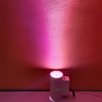 Nouvel arrivage d'appliques murales LED DMX512 sans fil RVB RGBW haut et bas 75*2W 48 SMD à énergie solaire pour l'extérieur, pour le jardin et la rue
