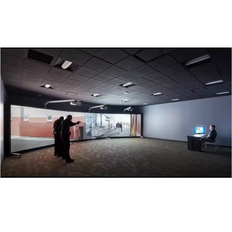 laser children gun shooting simulator for wall interactive projection gun wall 30 people interactive shooting game