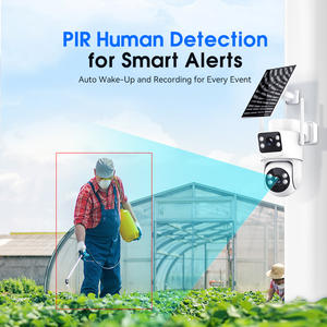 4MP Zwei-Wege-Audio CCTV-Kamera Solar V423A WLAN <span class=keywords><strong>IP</strong></span>-Kamera Intelligente Outdoor-Sicherheit 4G-Kamerasystem PTZ Dual-Linsen Netzwerkkamera - Product Image 3