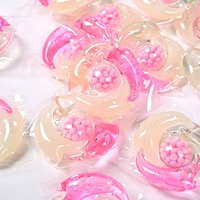 Dosettes de détergent à lessive jetables 4-en-1 écologiques pour le liquide de marée pour les vêtements adoucissants