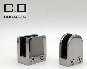 Chất Lượng Cao Thép Không Gỉ Lan Can Bài Lan Can Cầu Thang Lan Can Vuông Hình Dạng Kính Kẹp - Product Image 5