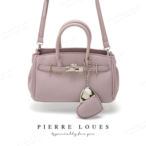 Pierre Loues Women's Half Moon <b>Handbag</b> Blue Crossbody Bag With Chain Charm <b>Summer</b> 2025 - Product Image 4