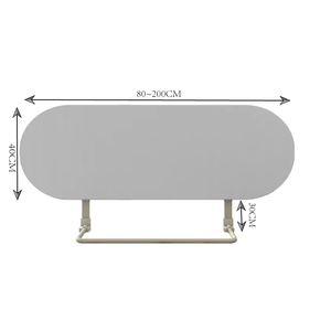 Vendita Diretta dalla Fabbrica di Sponde per <span class=keywords><strong>Letto</strong></span> Pieghevoli Portatili con Telaio in Metallo Certificato CE, Adatte per Uso Domestico e in <span class=keywords><strong>Viaggio</strong></span> - Product Image 2