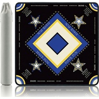 Tapis de mahjong en néoprène de haute qualité, tapis de mahjong américain, motif personnalisé, nappe de luxe, directement de l'usine chinoise