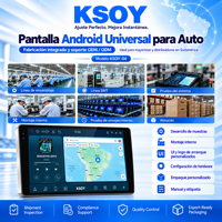 KSOY-04 Radio De Coche 4 + 64G Android Pantalla Android Reproducteur De Carro Radio Android 9 Pulgadas Para Carro
