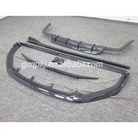 Kit carrosserie en fibre de carbone Aimgan amélioré pour Lexus RX350/RX500 : lèvre avant, jupes latérales, lèvre arrière, diffuseur, spoiler – Kit carrosserie RX500