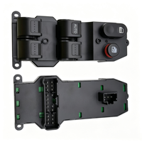 N° OE 35750-TC0-U12 35750-T2A-S01 Interrupteur de commande principal des vitres électriques avec bouton de verrouillage rouge pour HONDA Accord 2013+ RHD 37 broches