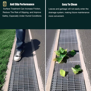 Vietnam Carbon steel Rectangular IndustrialHot <b>Dip</b> Galvanized Serrated Steel Grating Floor Decking With 1 Year Warranty - Product Image 2