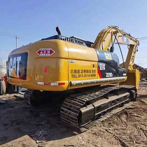 Excavatrice sur chenilles d'occasion CAT 329D2, 29 tonnes, pour terrains d'excavation moyens, bon prix, excavatrice Caterpillar du Japon pour la ferme - Product Image 4