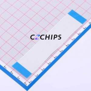 ZX-FFC1.0-T-10048-21P FFC Cable (Flexible Flat Cable) P=1mm Connector 21P 1mm Non-Inverting 10cm - Product Image 2