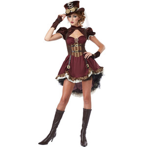 Costume de Chapeau Fou pour Femme Wonderland Echo, 3 pièces/ensemble, tenue pour adulte, Halloween, carnaval, fête, déguisement, nouvelle arrivée - Product Image 1