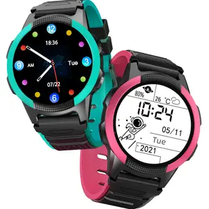 Mini rastreador gps pessoal infantil, smartwatch 4g com rastreador gps pessoal para crianças e idosos, rastreador smart