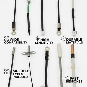 Sıcaklık Sensörü Kablosu Bakır Özlü Silika Jel İzolasyonlu Silikon Kılıf 220V Ev Aletleri ve Otomotiv İçin Uygun - Product Image 1