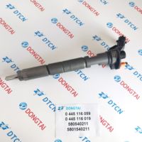 NOUVEAU Injecteur Common Rail DIESEL Original 0445116059 580540211 5801540211 0445116019 pour FIAT DUCATO 3, 0D3, 0JTD 10