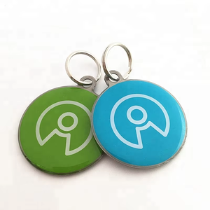 Etiqueta de Identificación para Mascotas con <span class=keywords><strong>Collar</strong></span> de Cuero Auténtico Personalizado, Etiqueta de Identificación para Perros con Código QR Antipérdida, Etiqueta de Metal para Mascotas - Product Image 4