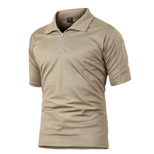 เสื้อยืดลายพรางอีเกิล DFT105 สำหรับผู้ชาย ขายส่ง เสื้อยืดแขนแร็กแลนลายพรางสีกากี เสื้อยืดนิรภัย - Product Image 1
