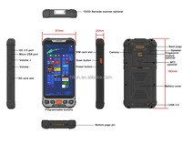 Ordinateur portable PDA Windows 5,5 pouces, ordinateur mobile avec lecteur de codes-barres NFC 2D QR, USB3.0, collecteur de données pour la logistique/le stockage
