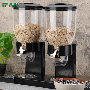 IFAN sáng tạo đôi đầu thẳng đứng Ngũ Cốc Quả PS Multigrain container thực phẩm ép phun PS nhà sản xuất yến mạch - Product Image 1