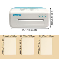 Machine à embosser électrique A4, machine à découper automatique pour scrapbooking, grand rouleau d'embossage