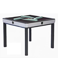 Table de mahjong multifonctionnelle électronique automatique pour le divertissement familial, table à manger, vente chaude