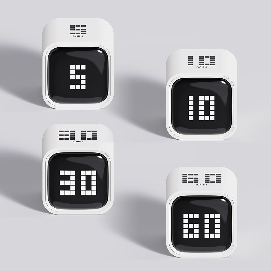 Hot Seller Gravity Minute Timer 5 10 30 60 Gravity Mode up to 99-minute Manual Time Setting Pomodoro Timer for Study