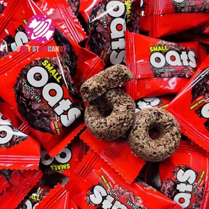 Deliziosi Biscotti al Cioccolato e Avena, Vendita all'Ingrosso dalla Cina, Wafer Croccanti all'Avena, Ciambelle Croccanti, Snack di Biscotti al Cioccolato e Avena - Product Image 1