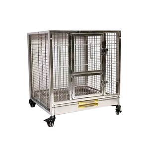 Gabbia per Pappagalli di Lusso in Acciaio Inox 304 a Tre Livelli, Ecologica con Chiusura a Cerniera, 156x95x117cm, Capacità 15kg - Product Image 1