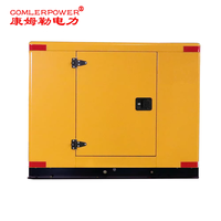 Générateur diesel silencieux 10 kVA-40 kVA monophasé sans entretien insonorisé ATS alternateur 100 % cuivre pour machines minières