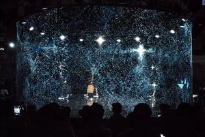 Chống cháy lớn liền mạch hologauze màn hình vật liệu <span class=keywords><strong>3D</strong></span> ba chiều Chiếu lưới màn hình HOLO gạc màn hình - Product Image 4