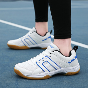 Zapatillas de Tenis con Parte Superior de Malla, Entresuela de EVA, Suela de Goma, Transpirables, Ligeras, Antideslizantes, Unisex, con Cordones, para Entrenamiento Deportivo de Verano - Product Image 1