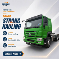 Camion tracteur diesel SINOTRUK HOWO 6X4 d'occasion, LHD, 351-450 CV, Euro 2, capacité 50 tonnes+, usage intensif