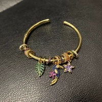 Bracelet tendance Feuille de forêt tropicale Poisson tropical Vent océanique