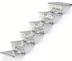 Soporte de Acero Inoxidable de Grado Alimenticio Personalizado para Tacos, Tortillas, Waffles y Ensaladas - Bandeja para Hornear - Product Image 1